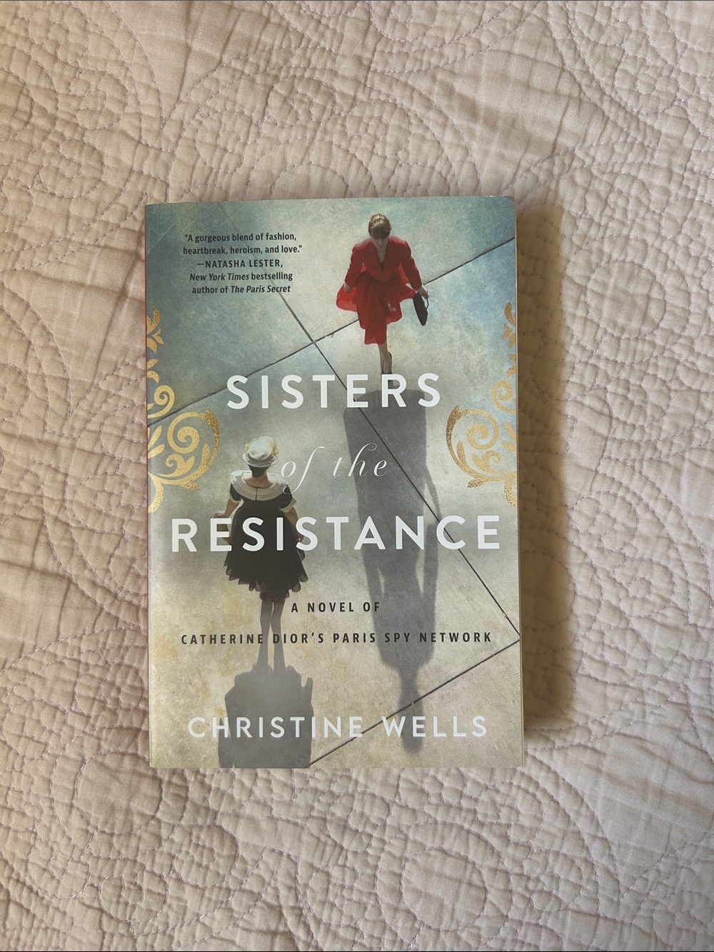 Sisters of the Resistance by Christine Wells - Paperback (Cream, Gray)